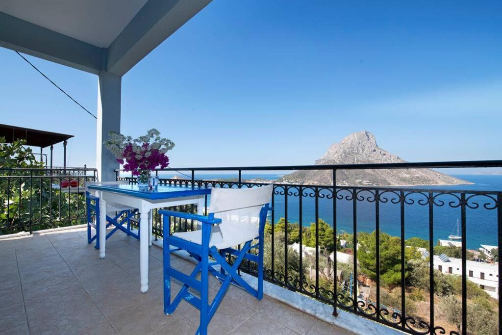 Eirinis House With Amazing View In Masouri Kalymnos Villa Myrties Екстериор снимка