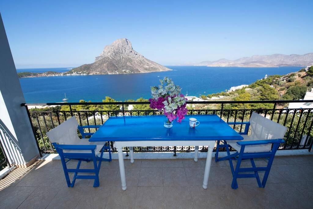 Eirinis House With Amazing View In Masouri Kalymnos Villa Myrties Екстериор снимка