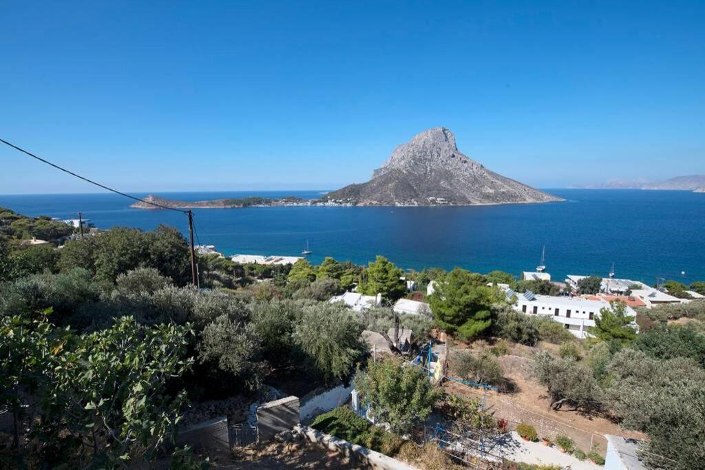 Eirinis House With Amazing View In Masouri Kalymnos Villa Myrties Екстериор снимка